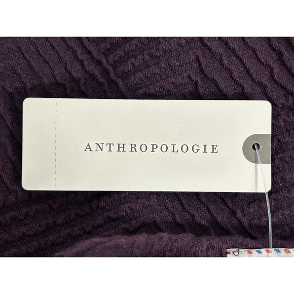Anthropologie Postmark Funnel Neck Jura Pullover in Purple - Sz S - New - Picture 6 of 9